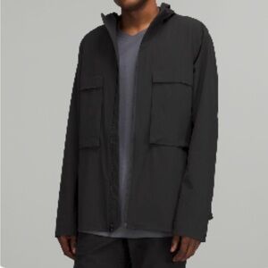 Lululemon Men's Stretch Cargo Black Jacket.